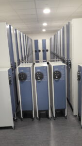 vestiaire métallique sur roulette